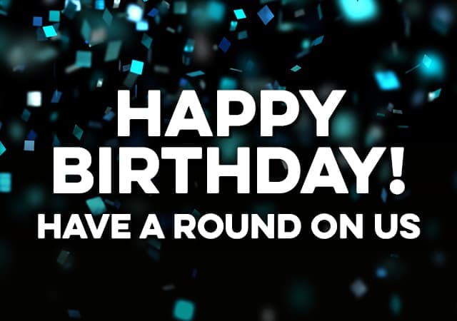 Birthday Drinks Offer at Great Local Pubs