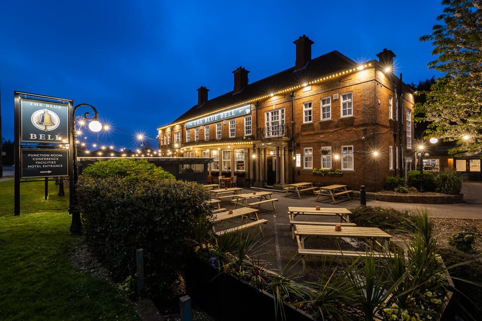 The Blue Bell Hotel Middlesbrough Beer Garden