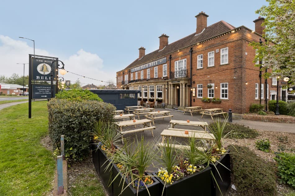 The Blue Bell Hotel Middlesbrough Beer Garden
