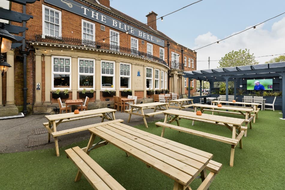 The Blue Bell Hotel Middlesbrough Beer Garden