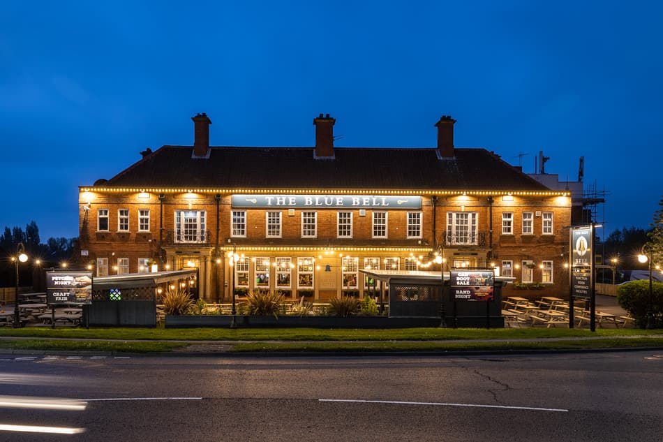 The Blue Bell Hotel Middlesbrough Beer Garden