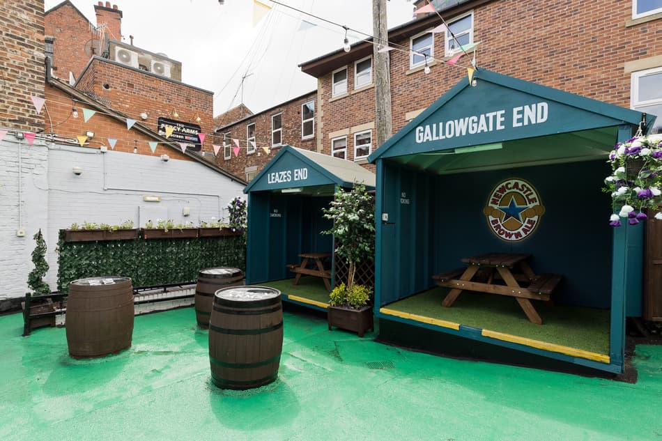 Percy Arms Newcastle Beer Garden