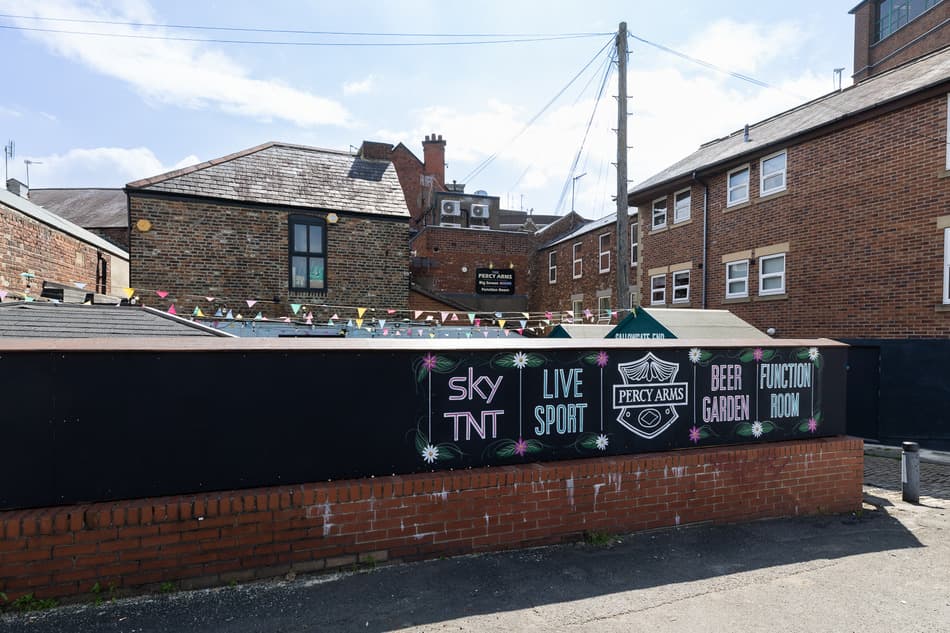 Percy Arms Newcastle Beer Garden
