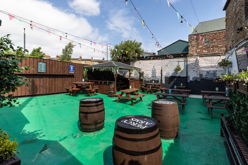 Percy Arms Newcastle Beer Garden