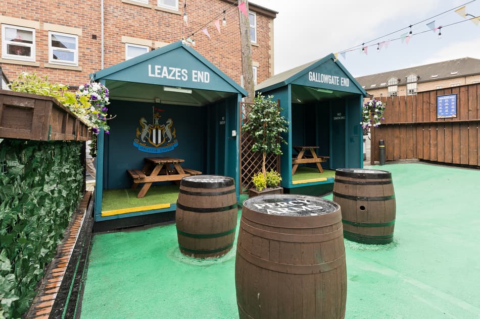 Percy Arms Newcastle Beer Garden