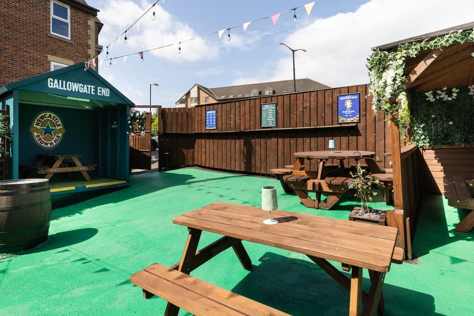 Percy Arms Newcastle Beer Garden