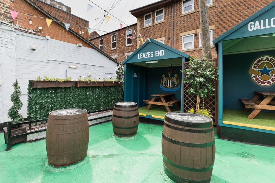 Percy Arms Newcastle Beer Garden