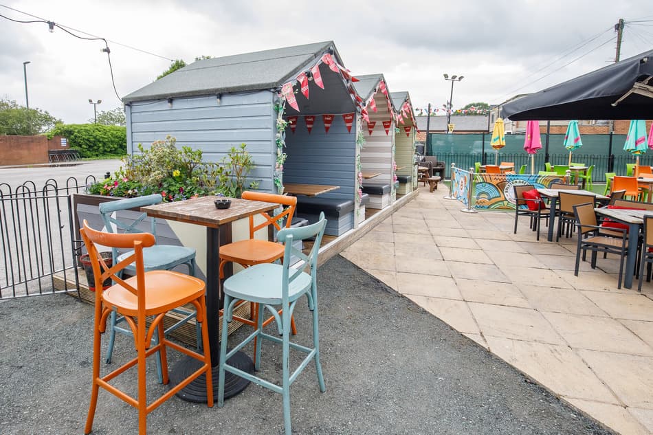 Bull Hotel Beer Garden