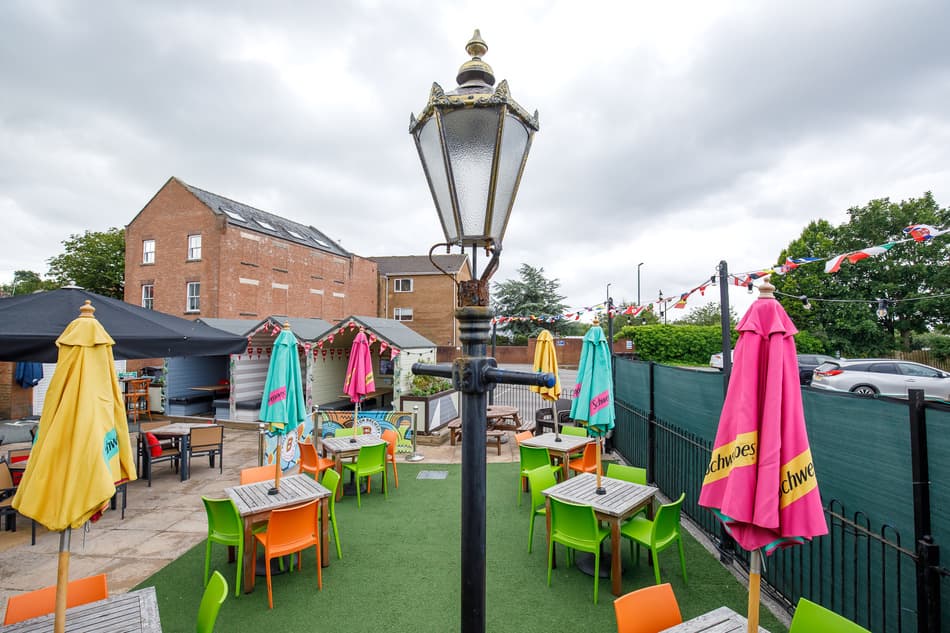 Bull Hotel Beer Garden