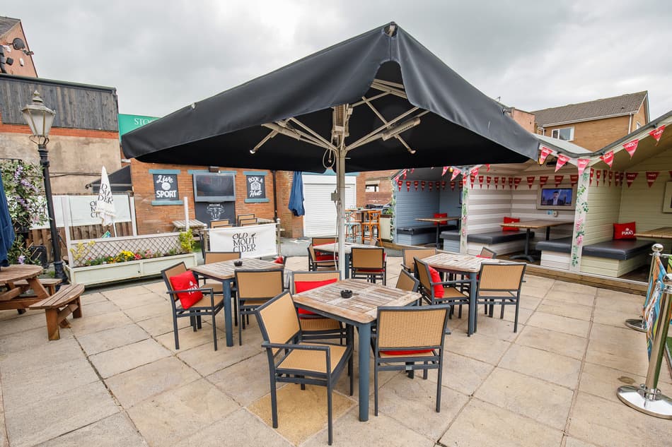 Bull Hotel Beer Garden
