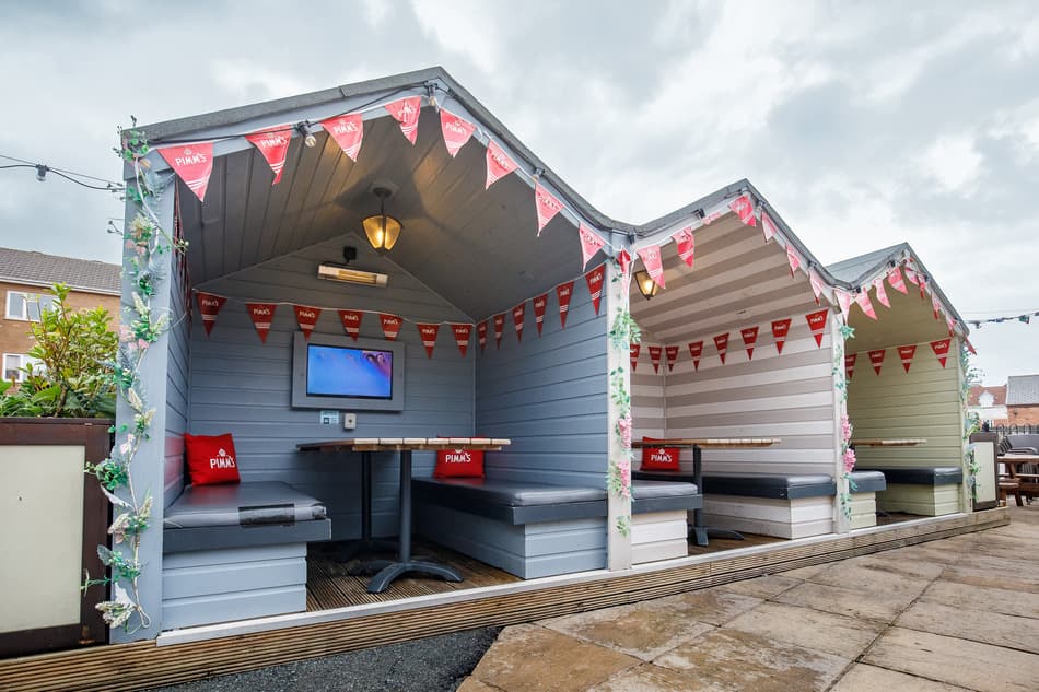 Bull Hotel Beer Garden