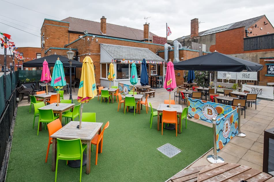 Bull Hotel Beer Garden