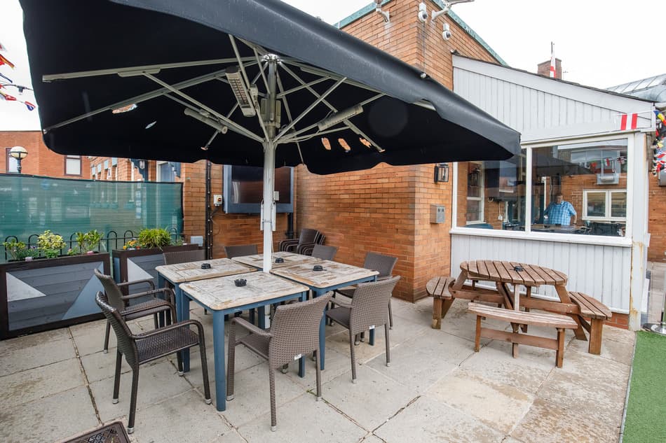 Bull Hotel Beer Garden