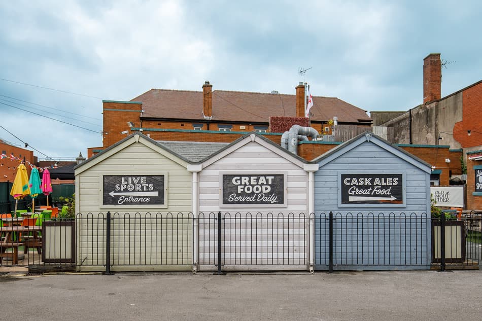 Bull Hotel Beer Garden