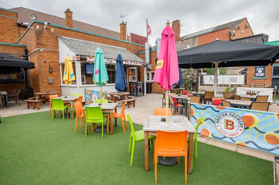Bull Hotel Beer Garden
