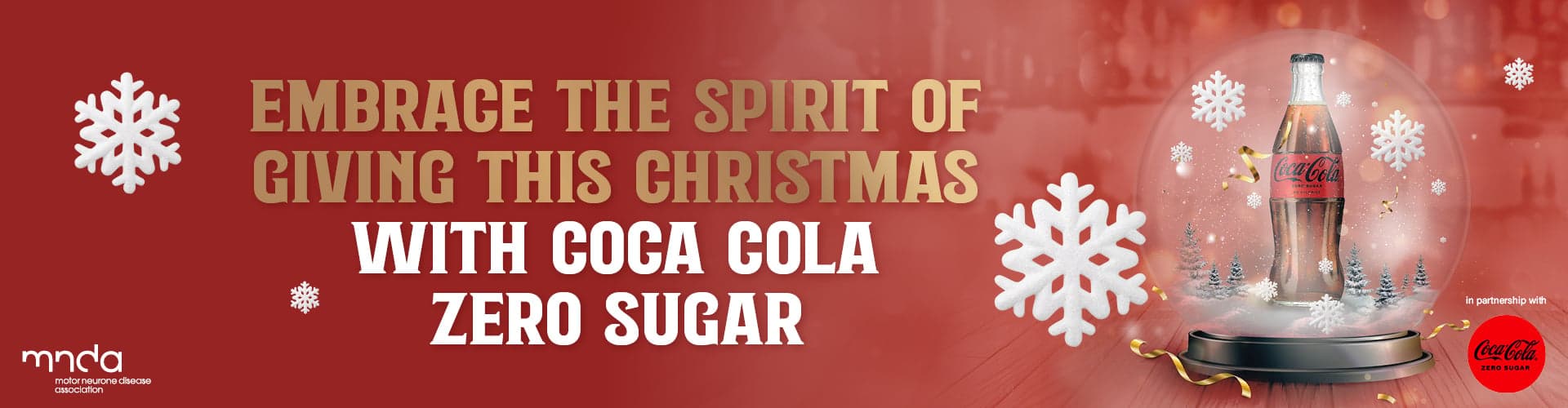 Embrace the spirit of giving this Christmas with Coca Cola Zero Sugar