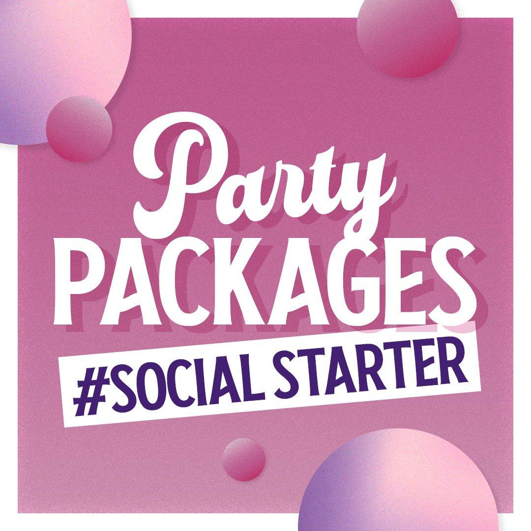 #SocialStarter Drinks Package