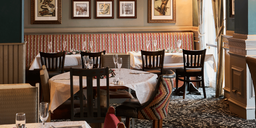 Seating Area in Grapes Hotel Formby | Private Hire