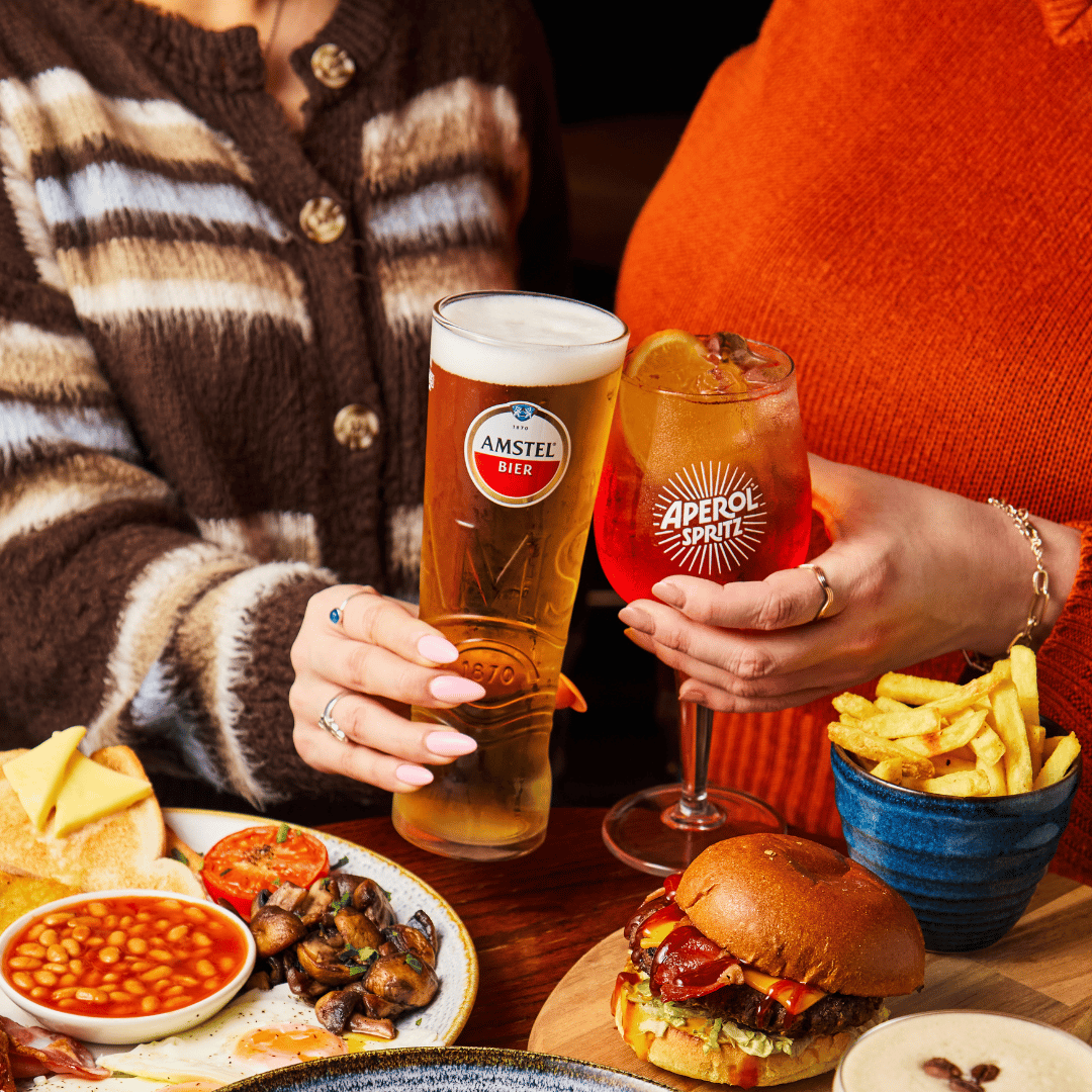 Aperol Spritz & Amstel at Great Local Pubs