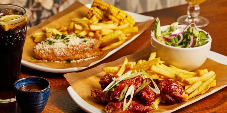 Student discounts on food at Great Local Pubs