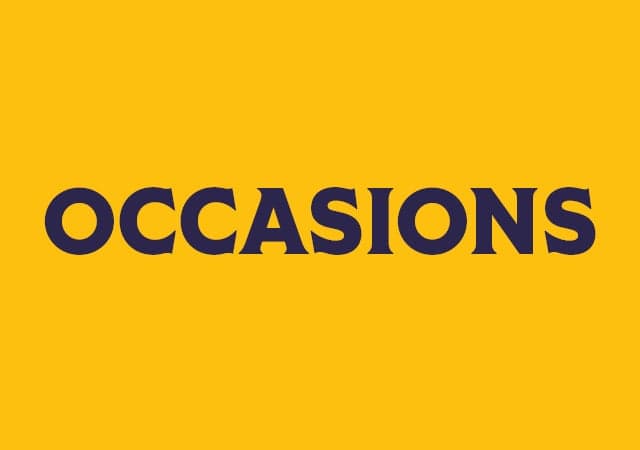 Occasions