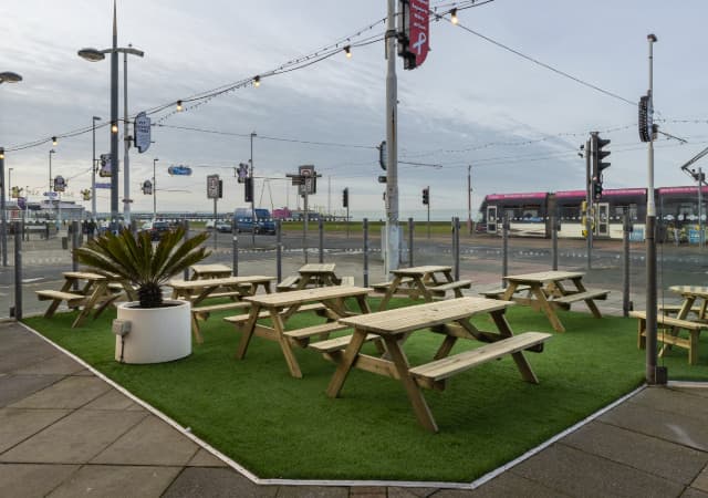 Beer Garden at Great Local Pubs