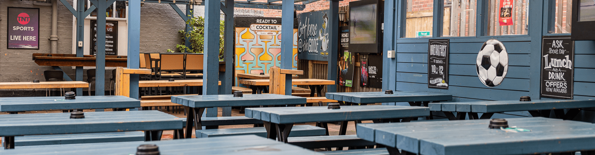 Beer Garden at Goose Selly Oak