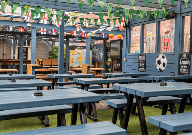 Beer Garden at Goose Selly Oak