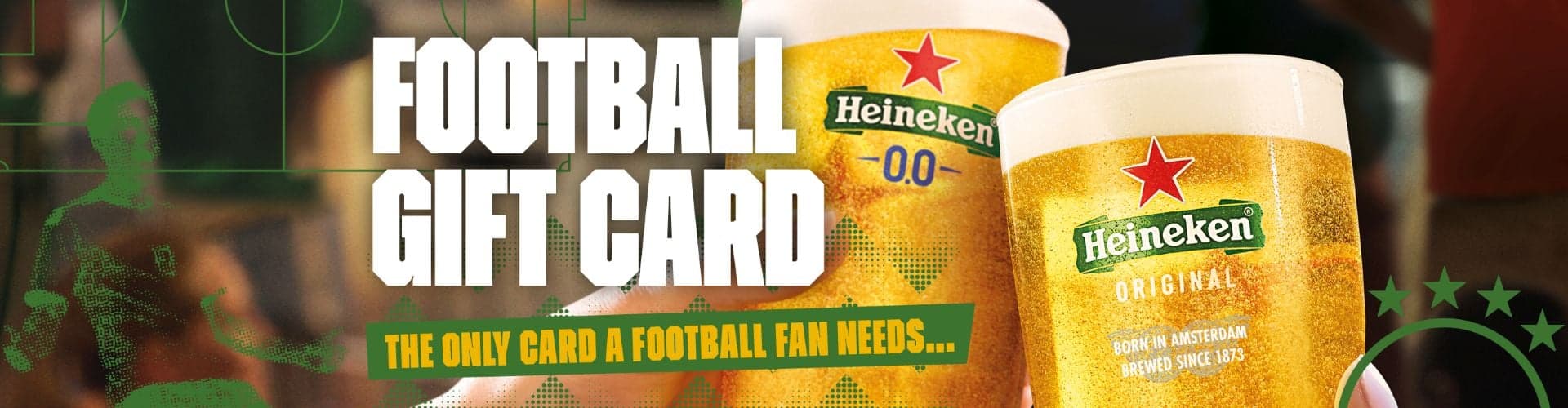 Football Gift Cards at Great Local Pubs