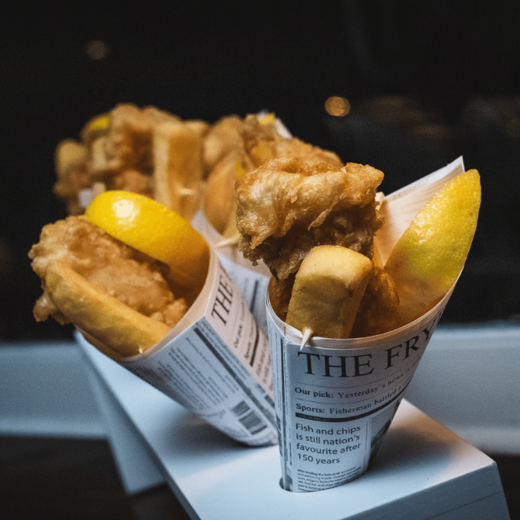 New Year's Eve food at Tattershall Castle