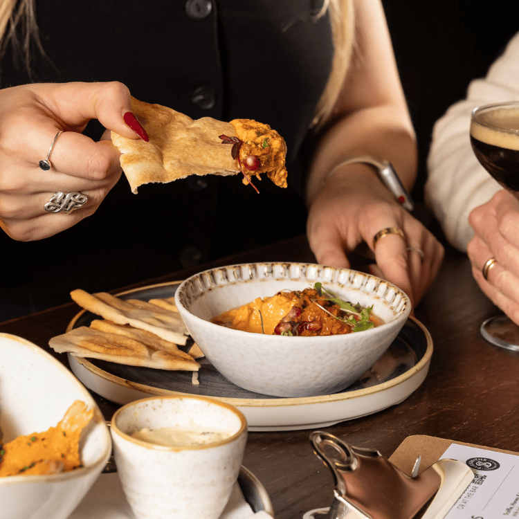 Small Plates in Beer Garden at Tattershall Castle