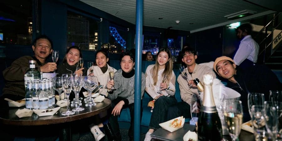 NYE boat party at Tattershall Castle
