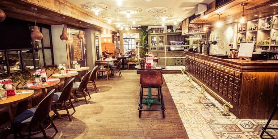 Core bar area