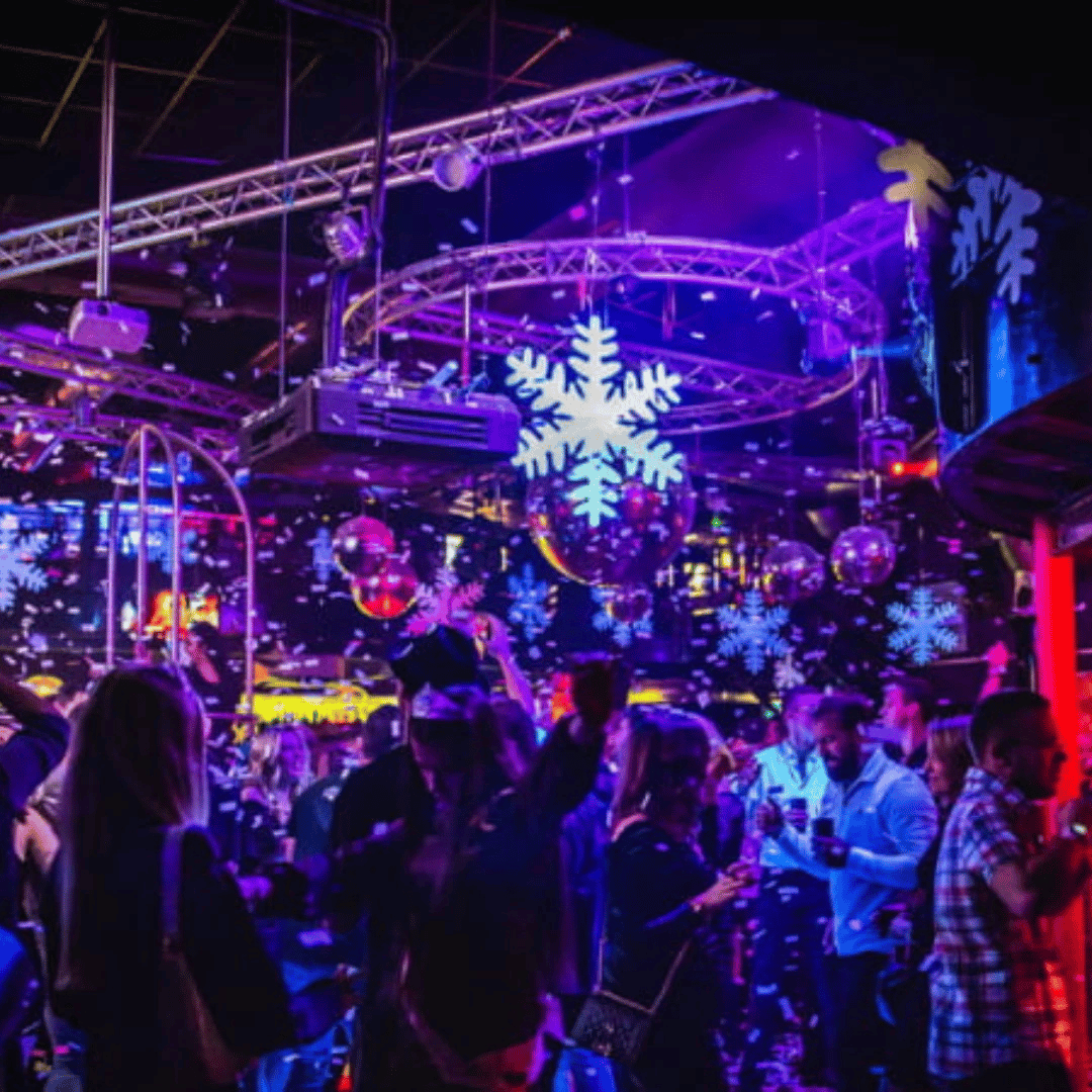 Groovy Christmas at Retro Bars
