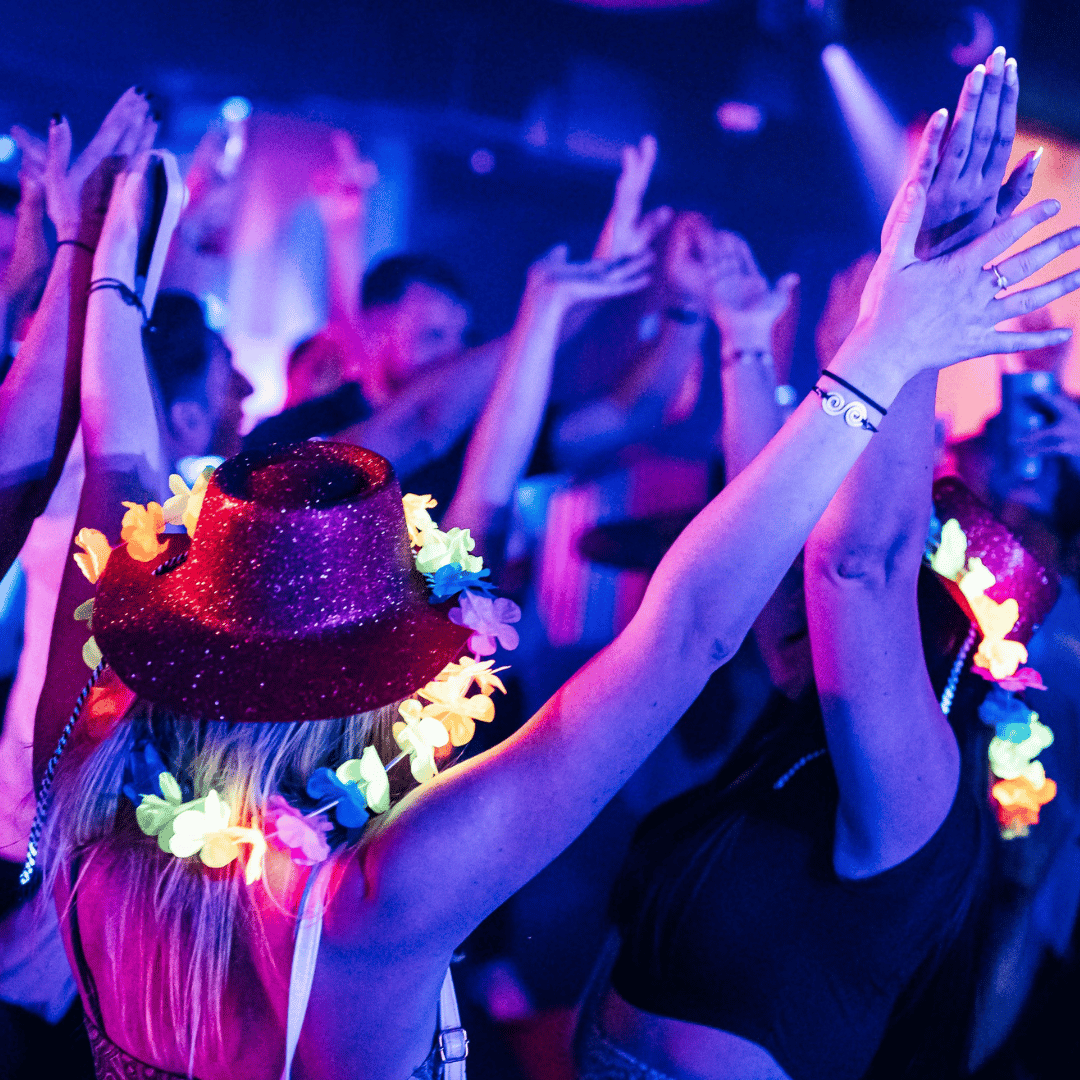 People dancing at Retro Bars