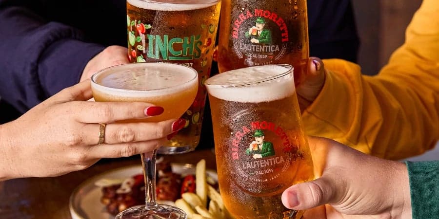 3 pints and a cocktail