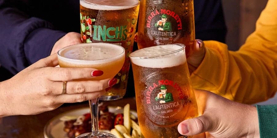 3 pints and a cocktail