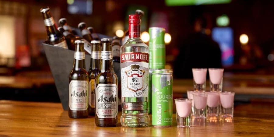 Euros drinks packages at Walkabout
