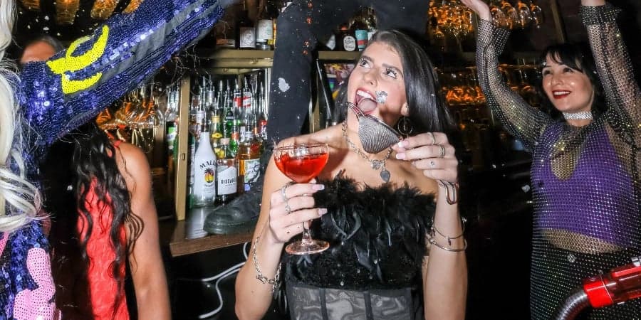 Singing bartenders at Be At One