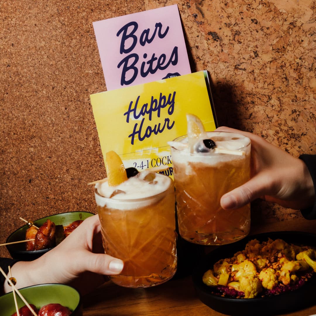 2 for 1 cocktails at Be At One