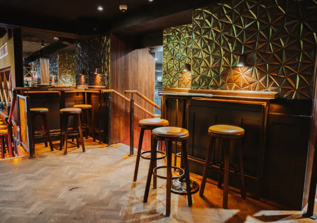 Seating area at Be At One