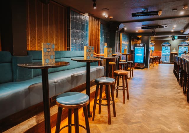 Seating area at Be At One