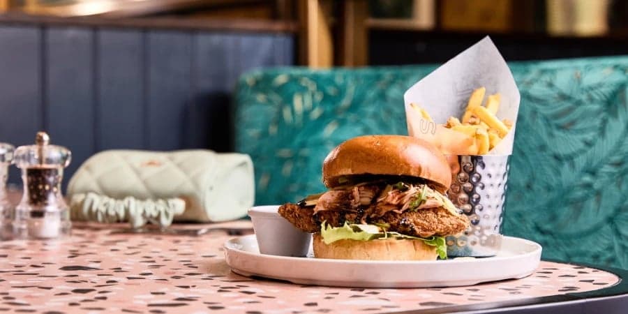 Italian Style Chicken Burger