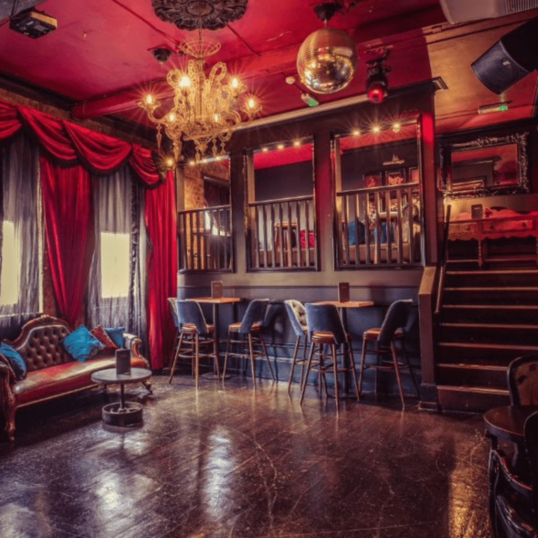 Bar Soho Boudoir Seating Area