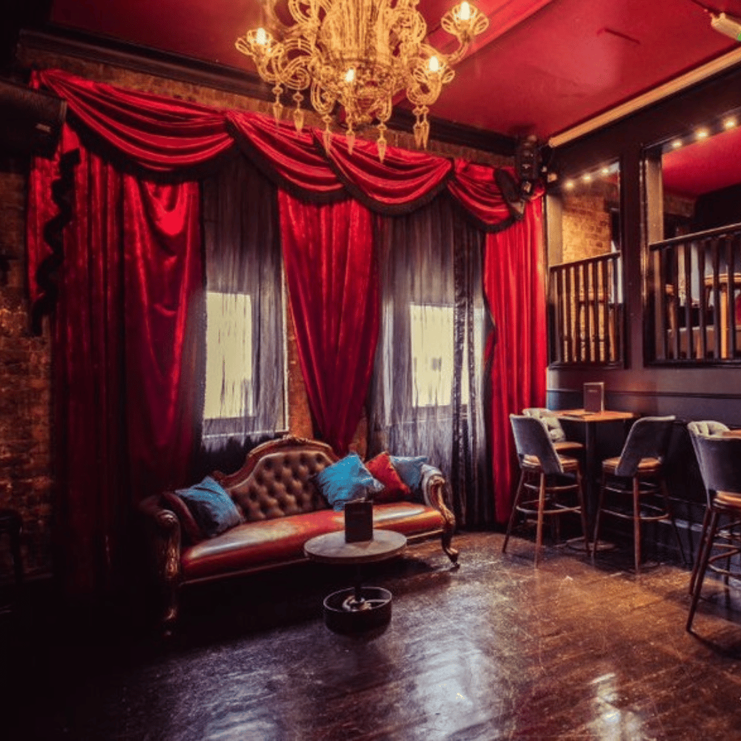 Bar Soho Boudoir Curtains