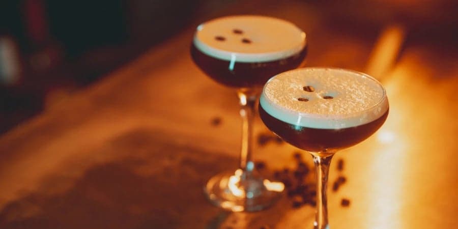 Vanilla Espresso Martini Cocktail at Bar Soho