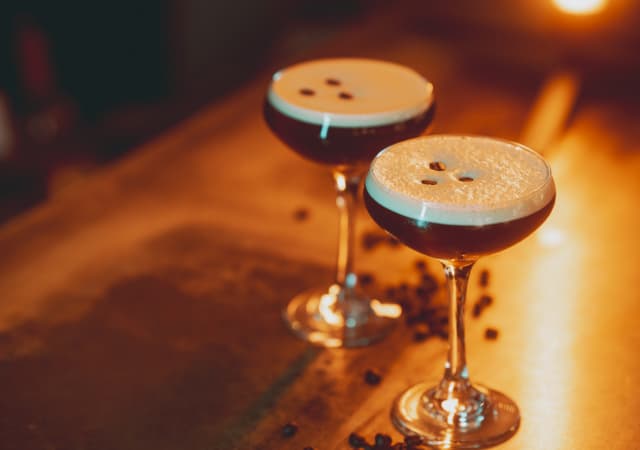 Espresso Martinis at Bar Soho
