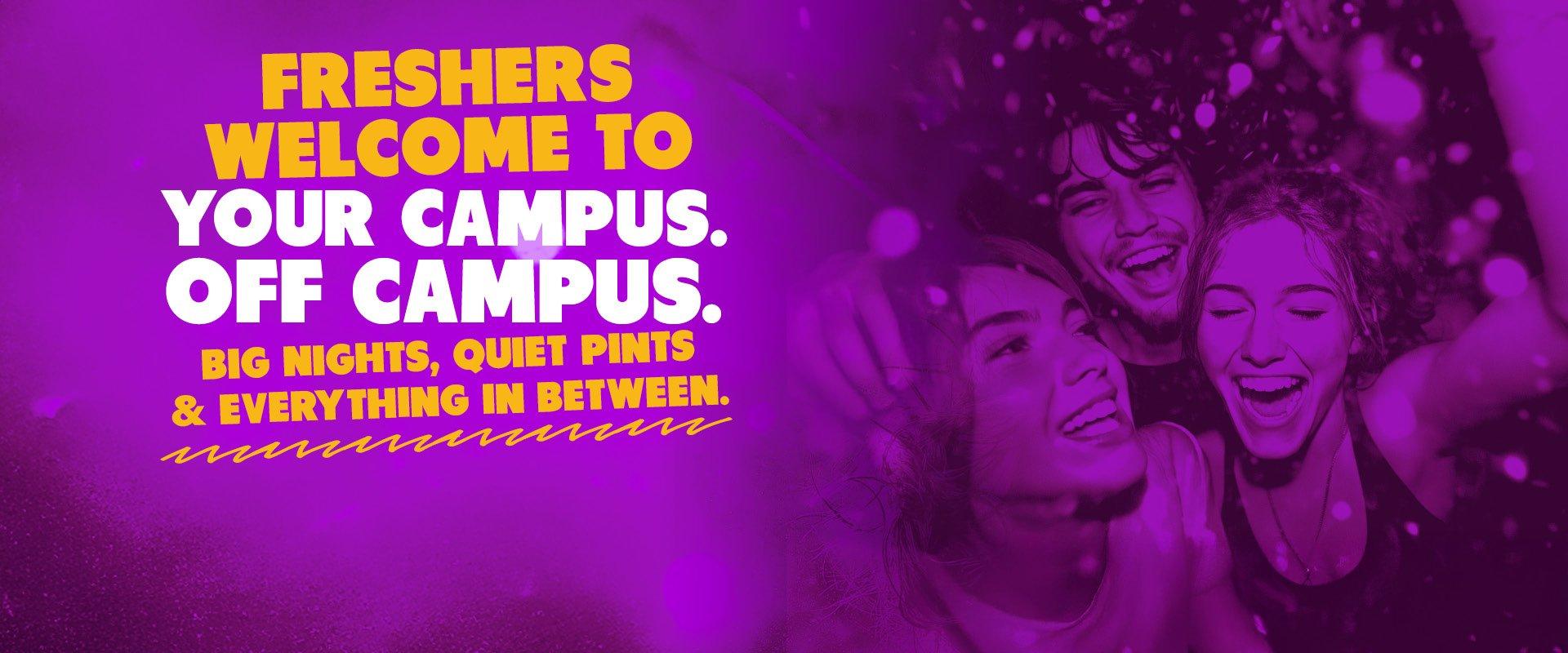 Welcome to your campus, off campus