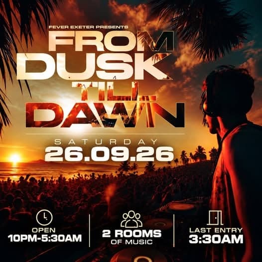 Saturdays DUSK Til DAWN