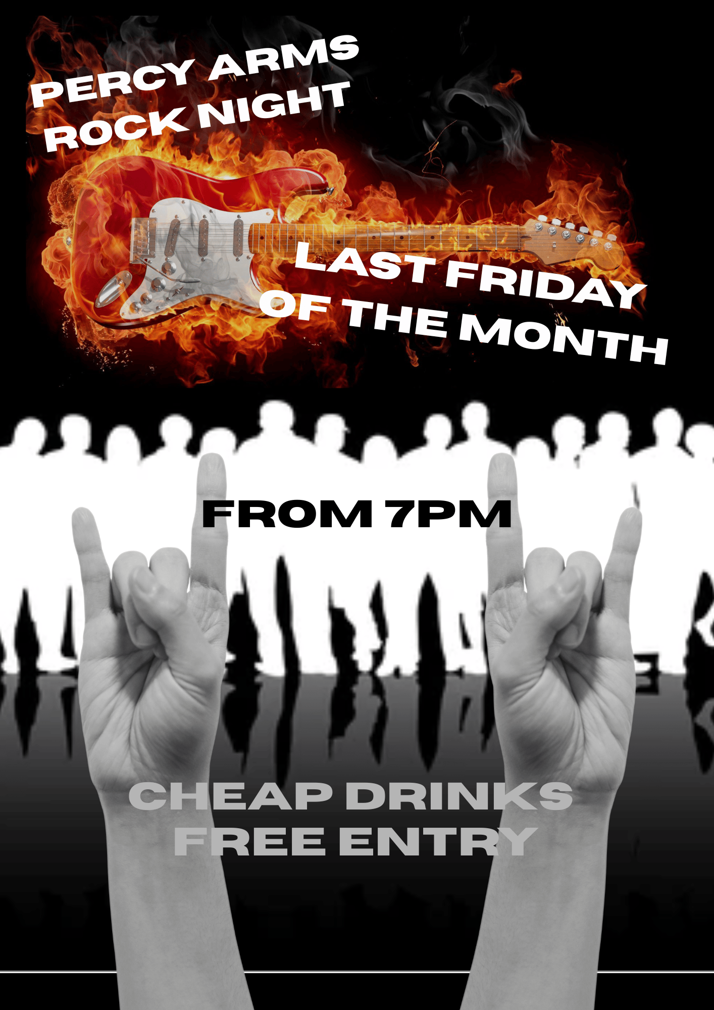 PERCY ARMS ROCK NIGHT